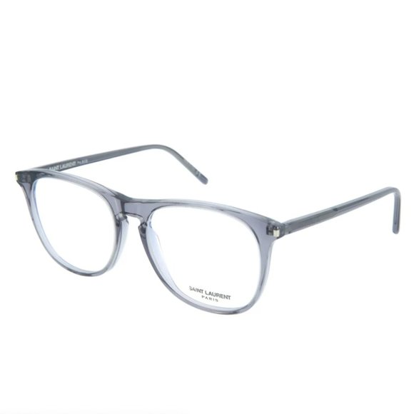 Saint Laurent Men's Transparent Grey Eyeglasses! - Picture 1 of 4
